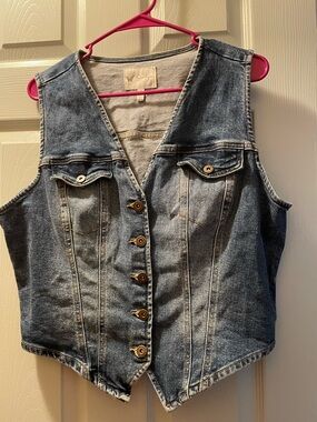 Jessica Simpson Light Wash Blue Denim Jacket